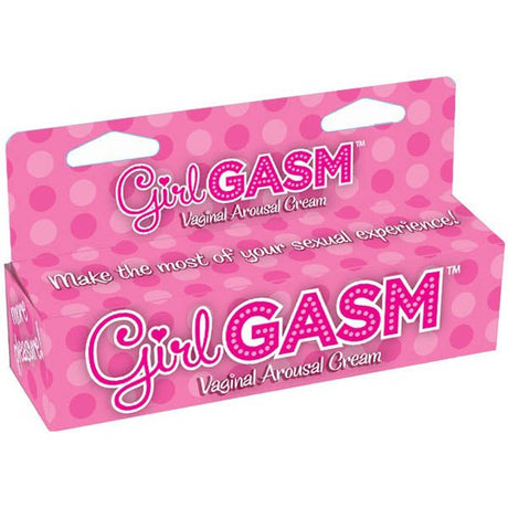 Buy GirlGasm - Vaginal Arousal Cream - 44 ml (1.5 oz) Tube – Naughtyhut NZ sex toys online. Discreet delivery & top brands.