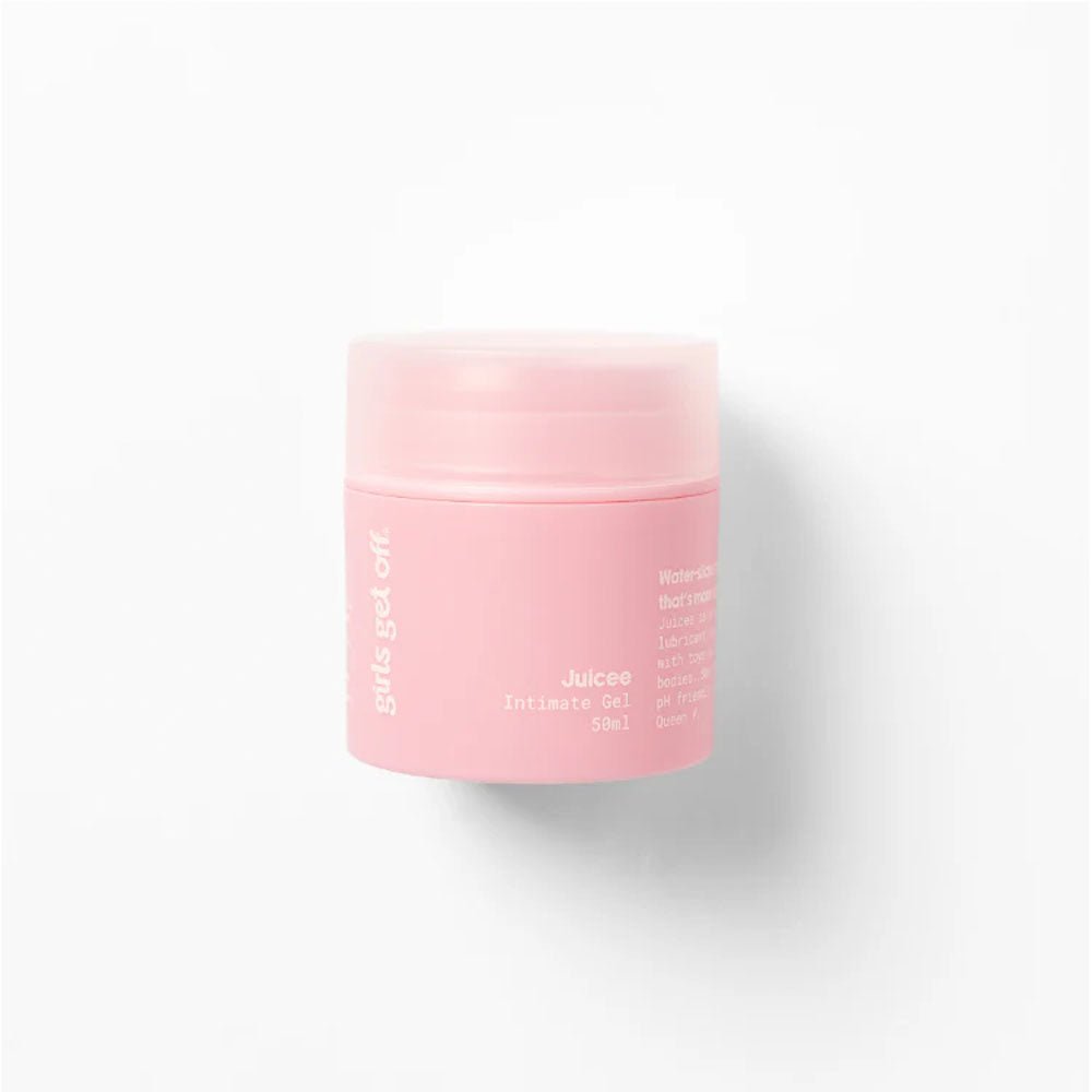 Buy Girls Get Off - Juicee - Water Based Lubricant - 50 ml Bottle – Naughtyhut NZ sex toys online. Discreet delivery & top brands.