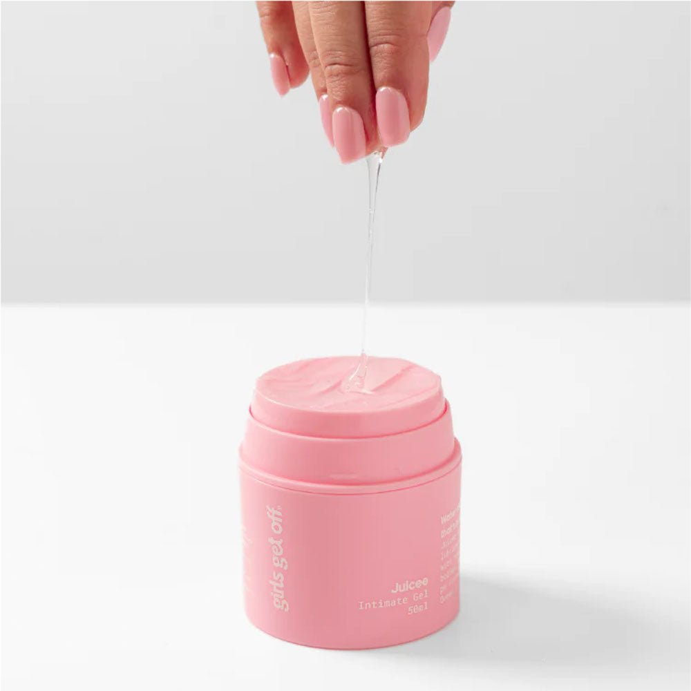 Buy Girls Get Off - Juicee - Water Based Lubricant - 50 ml Bottle – Naughtyhut NZ sex toys online. Discreet delivery & top brands.