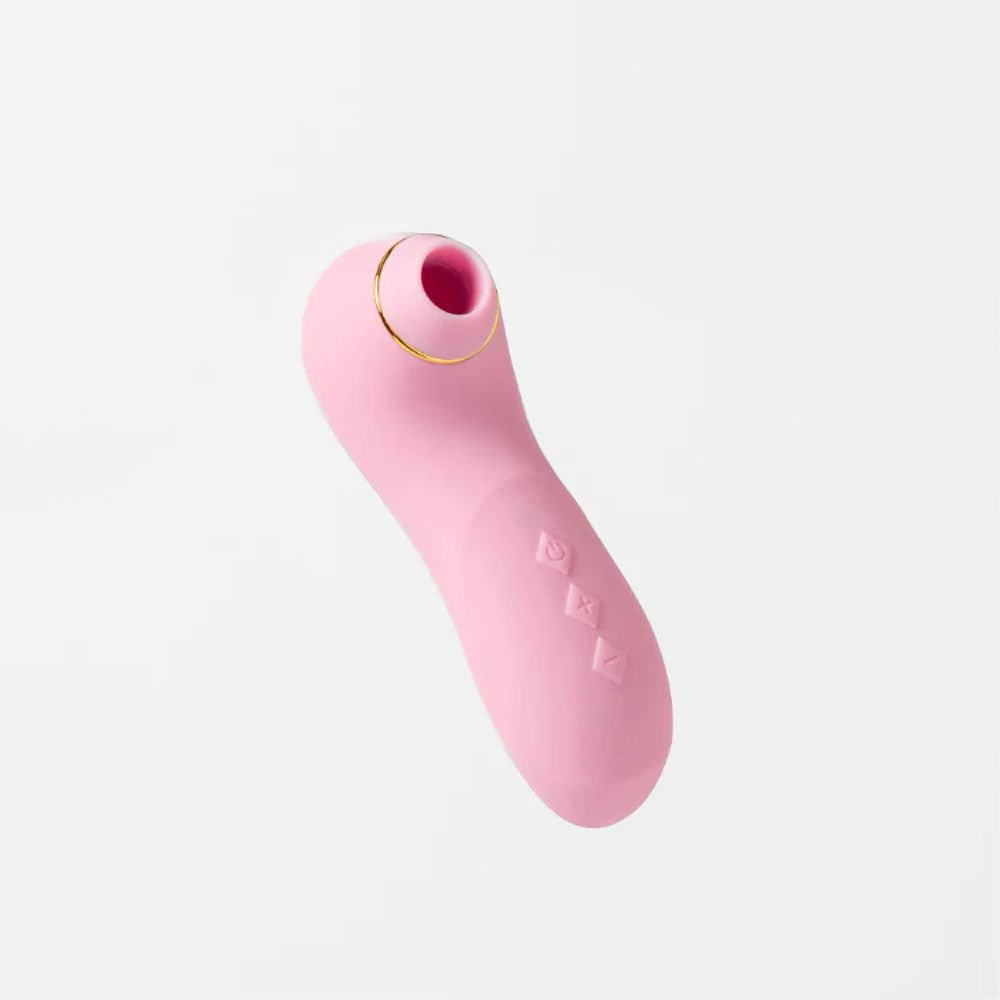Buy Girls Get Off - Missy - Pink USB Rechargeable Air Pulse Clitoral Stimulator – Naughtyhut NZ sex toys online. Discreet delivery & top brands.