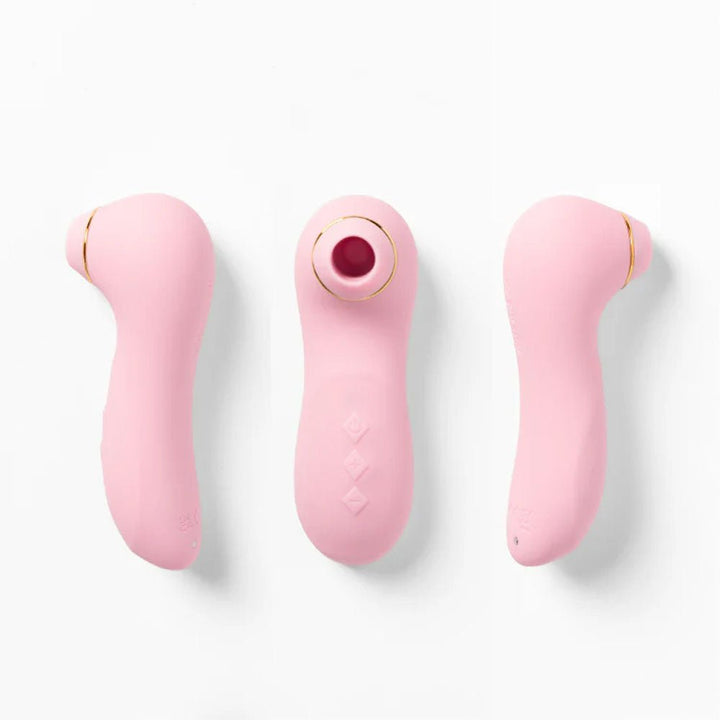 Girls Get Off - Missy - Pink USB Rechargeable Air Pulse Clitoral Stimulator – Sex toys NZ by Naughtyhut. Discreet delivery nationwide.