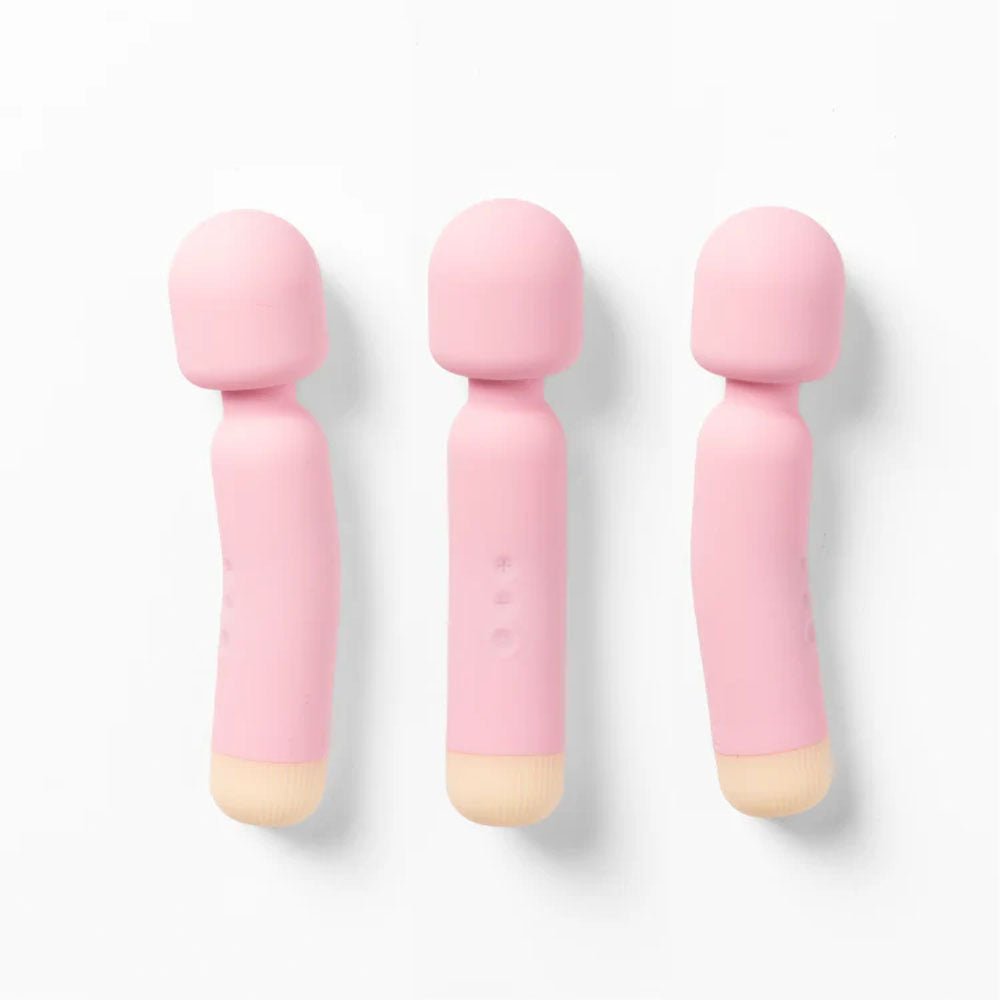 Buy Girls Get Off - Wanda - Pink 16.8 cm USB Rechargeable Massage Wand – Naughtyhut NZ sex toys online. Discreet delivery & top brands.
