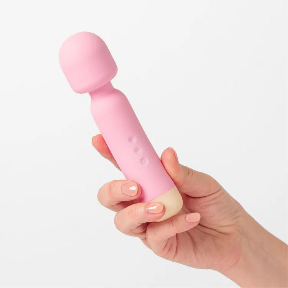 Girls Get Off - Wanda - Pink 16.8 cm USB Rechargeable Massage Wand – Sex toys NZ by Naughtyhut. Discreet delivery nationwide.