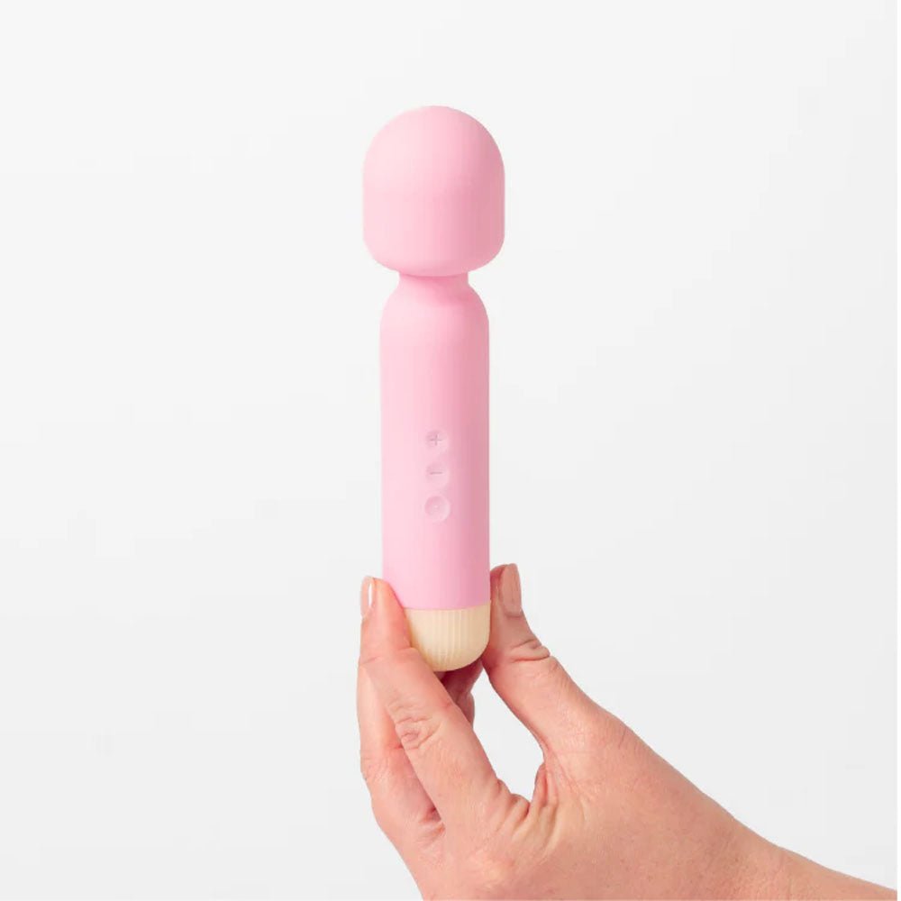 Buy Girls Get Off - Wanda - Pink 16.8 cm USB Rechargeable Massage Wand – Naughtyhut NZ sex toys online. Discreet delivery & top brands.