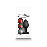Buy Glams Xchange Round - Small - Black Small Butt Plug with Interchangeable Round Gems at NZ’s Mega Adult Toys Store. Discover premium sex toys with discreet shipping at the best price in NZ