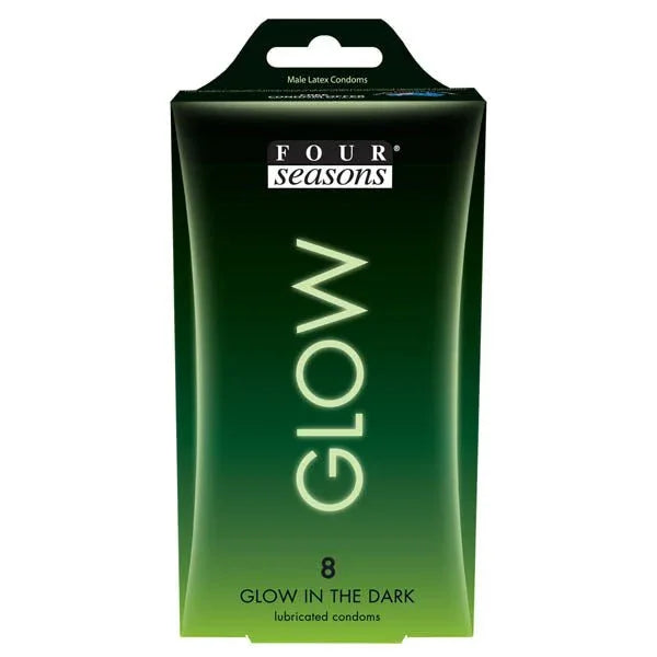 Four Seasons Glow N Dark 8 pack, dark green glow-in-the-dark box