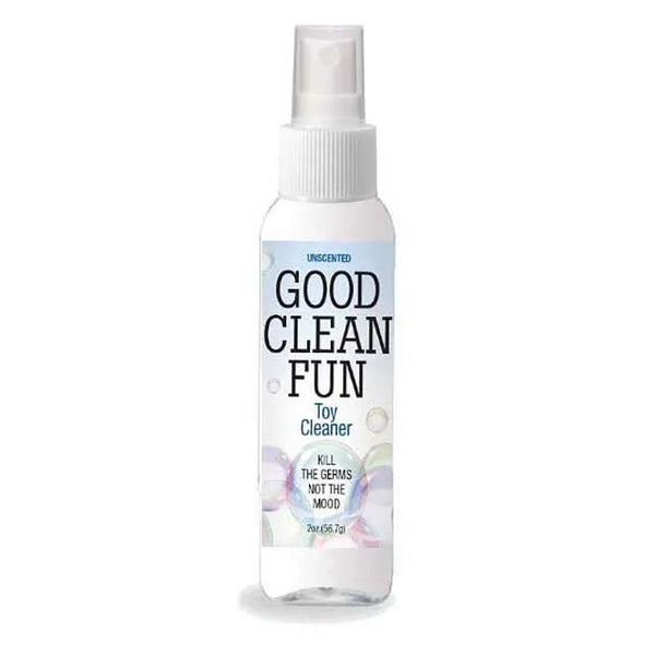 Good Clean Fun - Unscented - Unscented Toy Cleaner - 60 ml Bottle – Sex toys NZ by Naughtyhut. Discreet delivery nationwide.