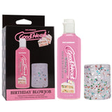 Buy GoodHead Birthday Blowjob Kit - Birthday Cake GoodHead Glide with Helping Head Stroker – Naughtyhut NZ sex toys online. Discreet delivery & top brands.
