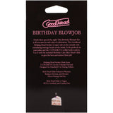 Buy GoodHead Birthday Blowjob Kit - Birthday Cake GoodHead Glide with Helping Head Stroker – Naughtyhut NZ sex toys online. Discreet delivery & top brands.