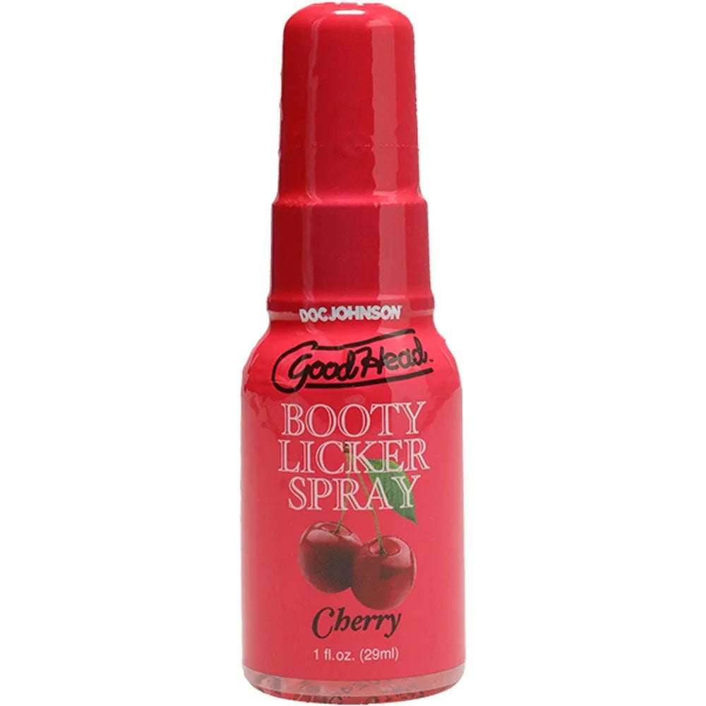 GoodHead Booty Licker Spray Cherry 29 ml red bottle alone