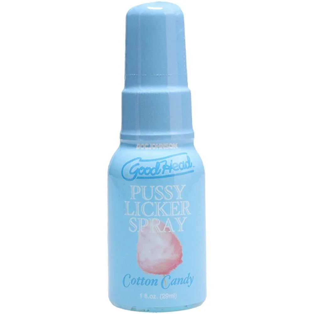 GoodHead Pussy Licker Spray Cotton Candy 29 ml blue bottle alone