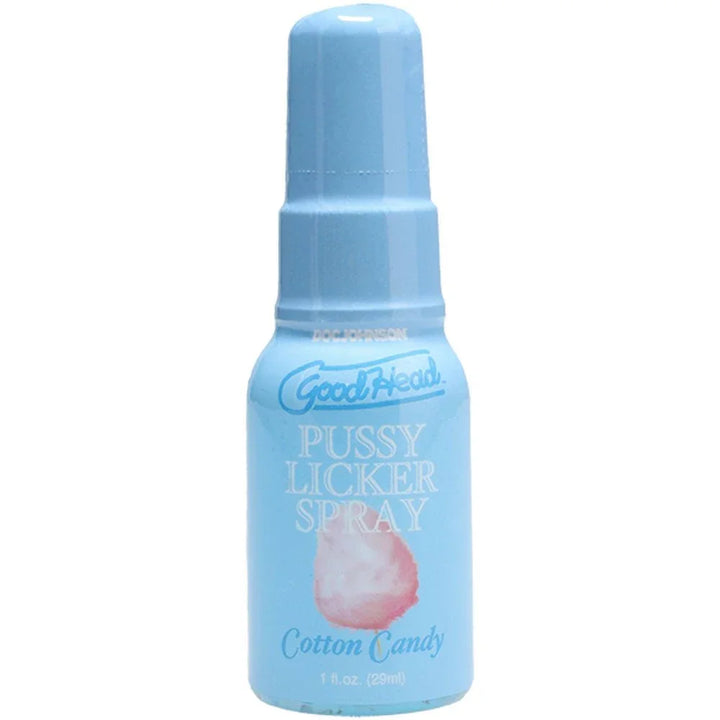 GoodHead Pussy Licker Spray Cotton Candy 29 ml blue bottle alone