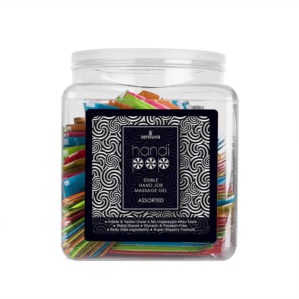 Handipop 100 x Single Use Tub – Sex toys NZ by Naughtyhut. Discreet delivery nationwide.