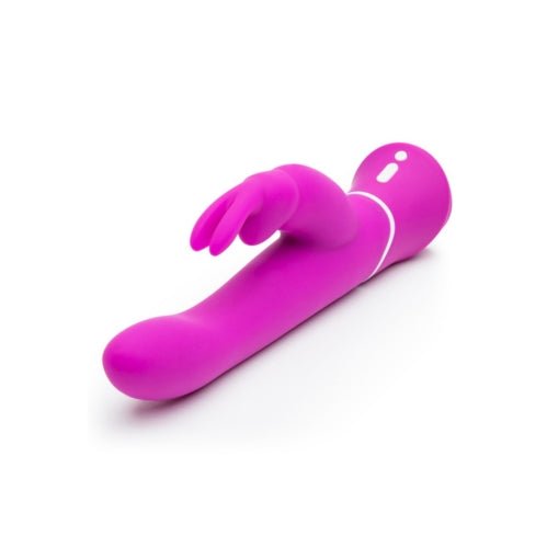 Buy Happy Rabbit Curve Thrusting Rechargeable Rabbit Vibrator Purple – Naughtyhut NZ sex toys online. Discreet delivery & top brands.