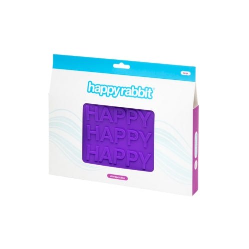 Buy Happy Rabbit HAPPY Large Silicone Zip Storage Case – Naughtyhut NZ sex toys online. Discreet delivery & top brands.