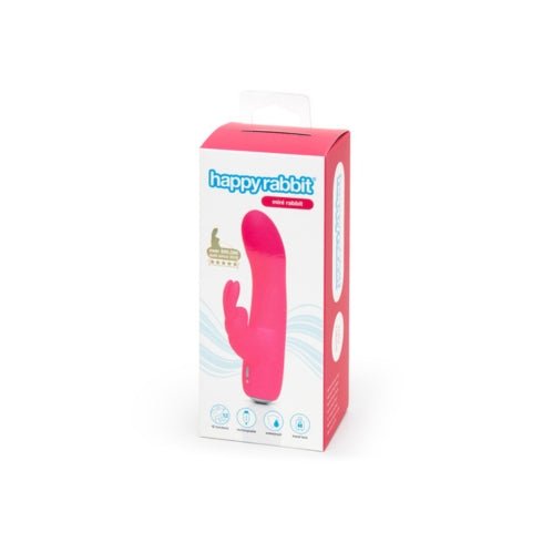Buy Happy Rabbit Mini Rechargeable Rabbit Vibrator Pink – Naughtyhut NZ sex toys online. Discreet delivery & top brands.