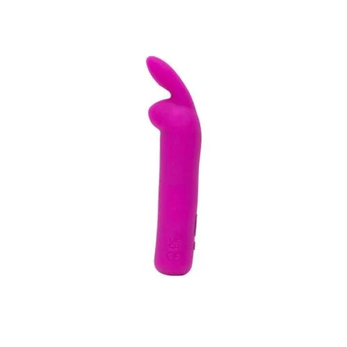 Happy Rabbit Rabbit Ears Bullet Vibrator in Purple, upright side view