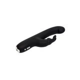 Buy Happy Rabbit Slimline G - Spot Rechargeable Rabbit Vibrator Black – Naughtyhut NZ sex toys online. Discreet delivery & top brands.
