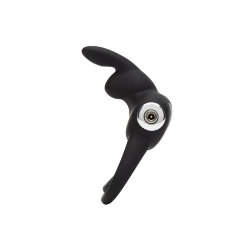 Buy Happy Rabbit Stimulating Rechargeable Rabbit Cock Ring Black – Naughtyhut NZ sex toys online. Discreet delivery & top brands.
