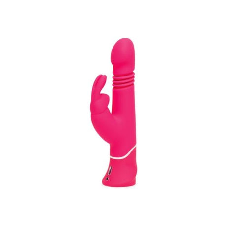 Buy Happy Rabbit Thrusting Realistic Rechargeable Rabbit Vibrator Pink – Naughtyhut NZ sex toys online. Discreet delivery & top brands.