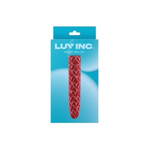 Buy HB82: HEART BULLET - RED – Naughtyhut NZ sex toys online. Discreet delivery & top brands.