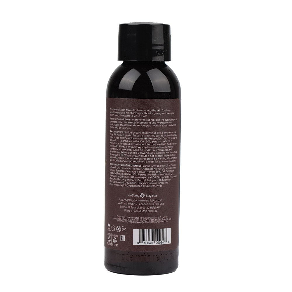 Hemp Seed Massage & Body Oil - Beach Daze (Coconut & Pineapple) Scented - 59 ml Bottle – Sex toys NZ by Naughtyhut. Discreet delivery nationwide.