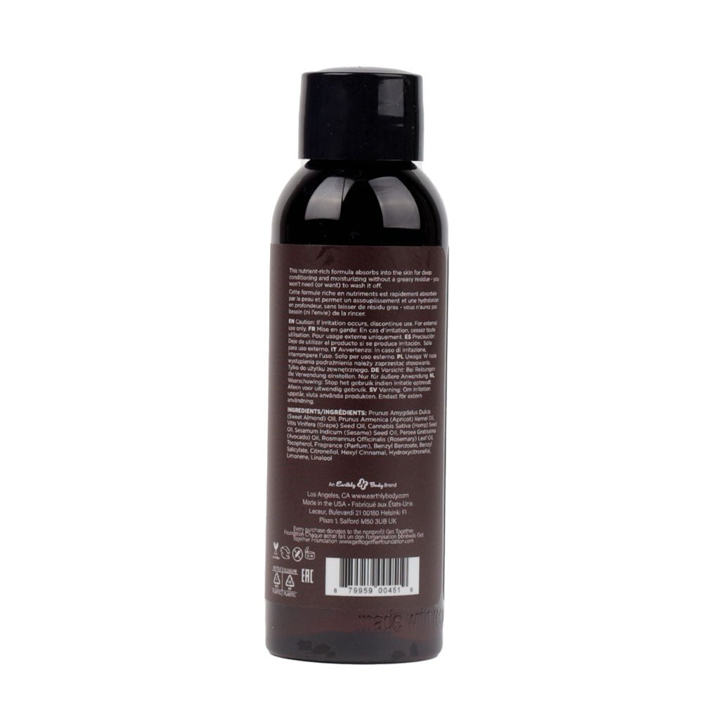Buy Hemp Seed Massage & Body Oil - Guavalava (Guava & Blackberry) Scented - 59 ml Bottle – Naughtyhut NZ sex toys online. Discreet delivery & top brands.