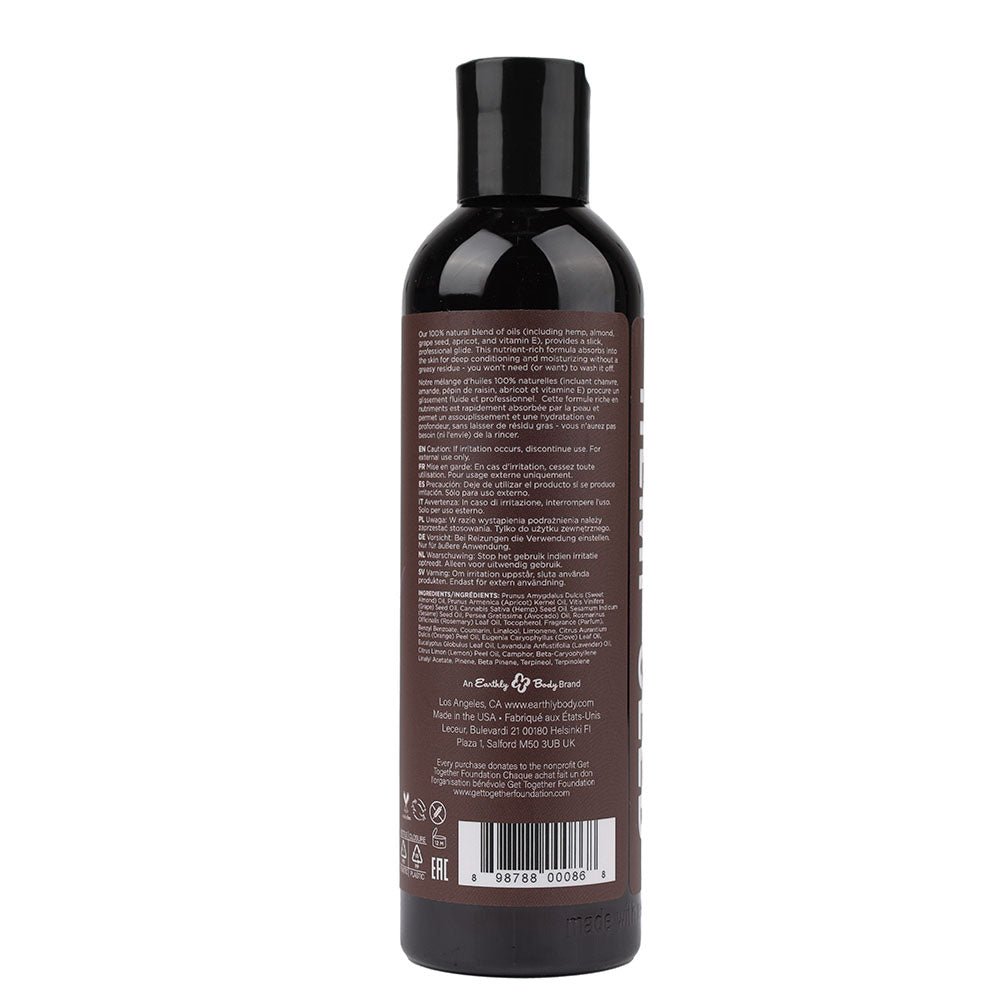 Buy Hemp Seed Massage & Body Oil - Lavender Scented - 237 ml Bottle – Naughtyhut NZ sex toys online. Discreet delivery & top brands.
