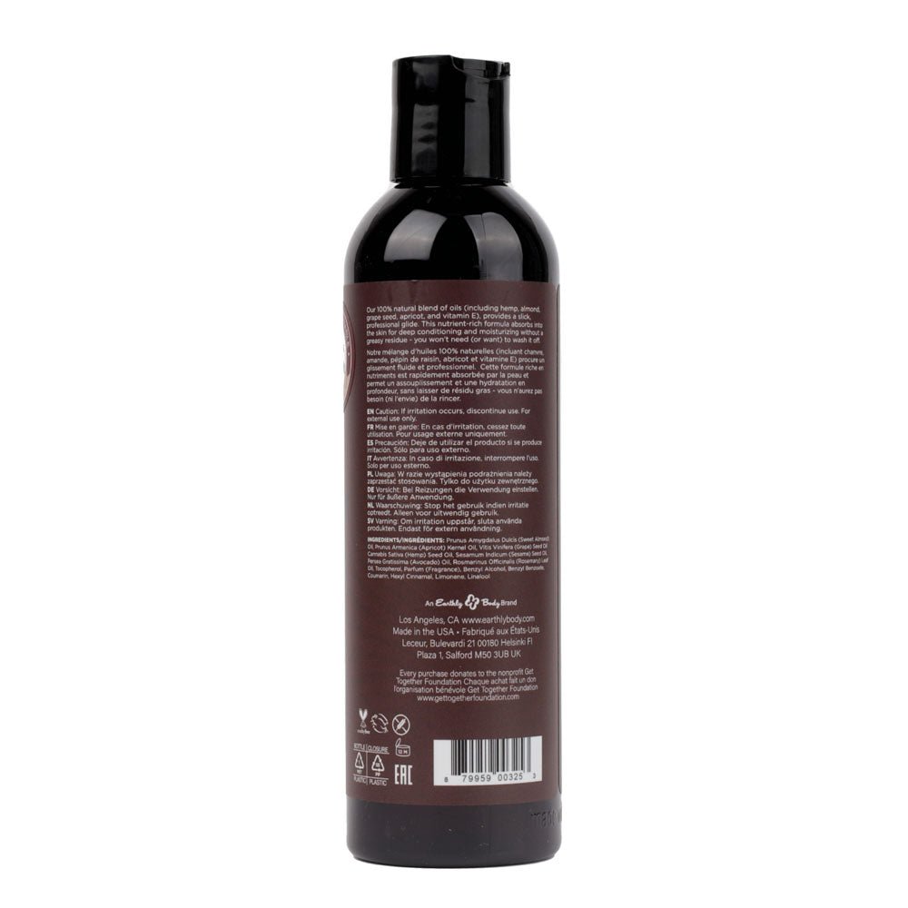 Buy Hemp Seed Massage & Body Oil - Moroccan Nights (Earthy & Spicy - Sensual) Scented - 237 ml Bottle – Naughtyhut NZ sex toys online. Discreet delivery & top brands.