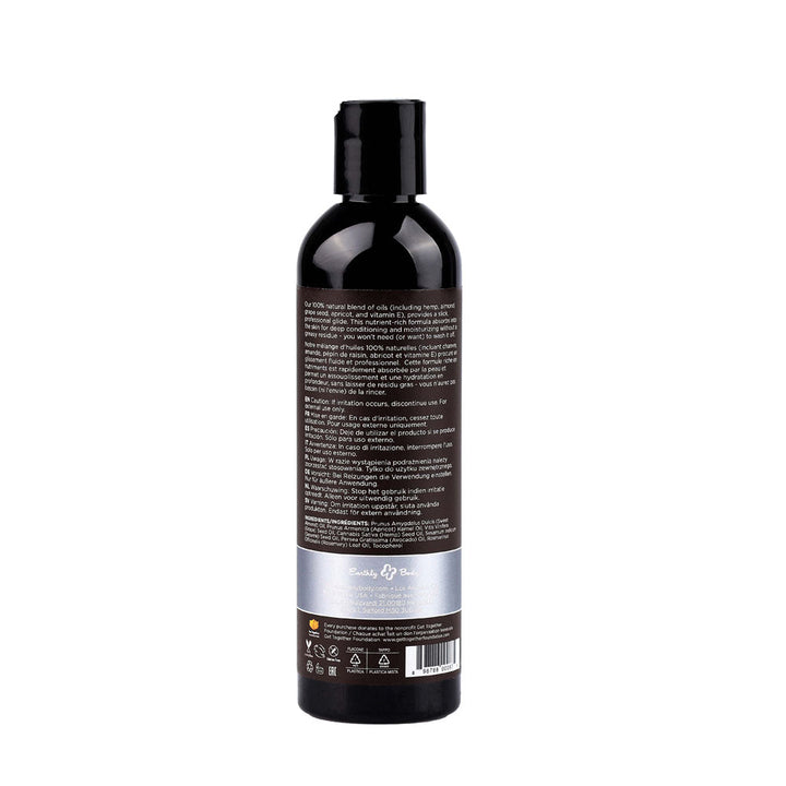 Hemp Seed Massage & Body Oil - Unscented - 237 ml Bottle – Sex toys NZ by Naughtyhut. Discreet delivery nationwide.