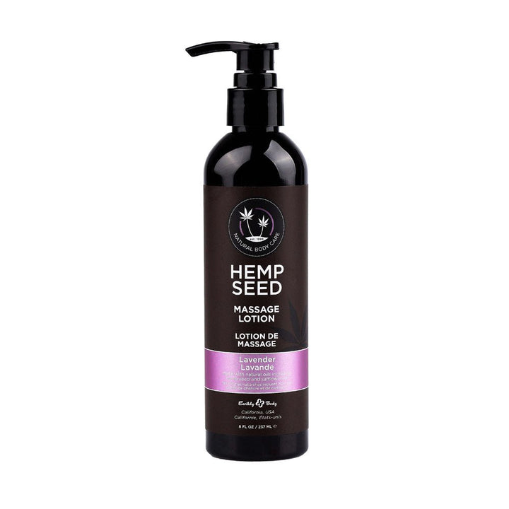 Hemp Seed Massage Lotion - Lavender Scented - 237 ml Bottle – Sex toys NZ by Naughtyhut. Discreet delivery nationwide.