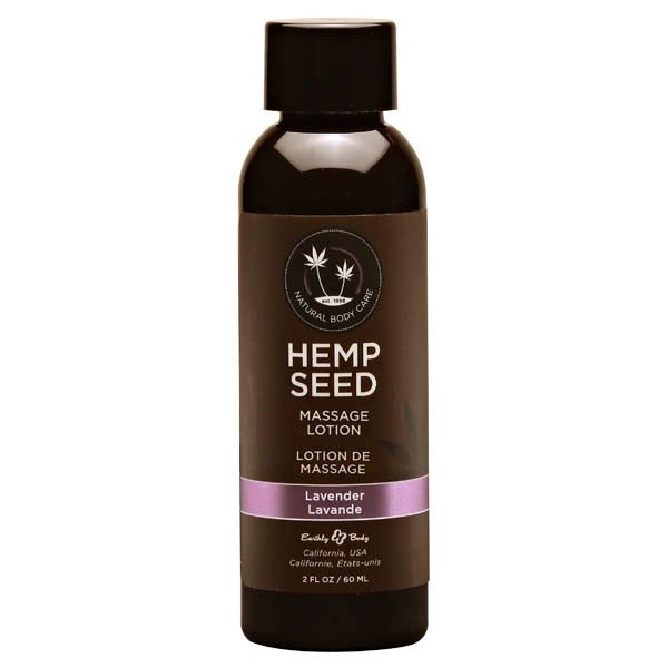 Buy Hemp Seed Massage Lotion - Lavender Scented - 59 ml Bottle – Naughtyhut NZ sex toys online. Discreet delivery & top brands.