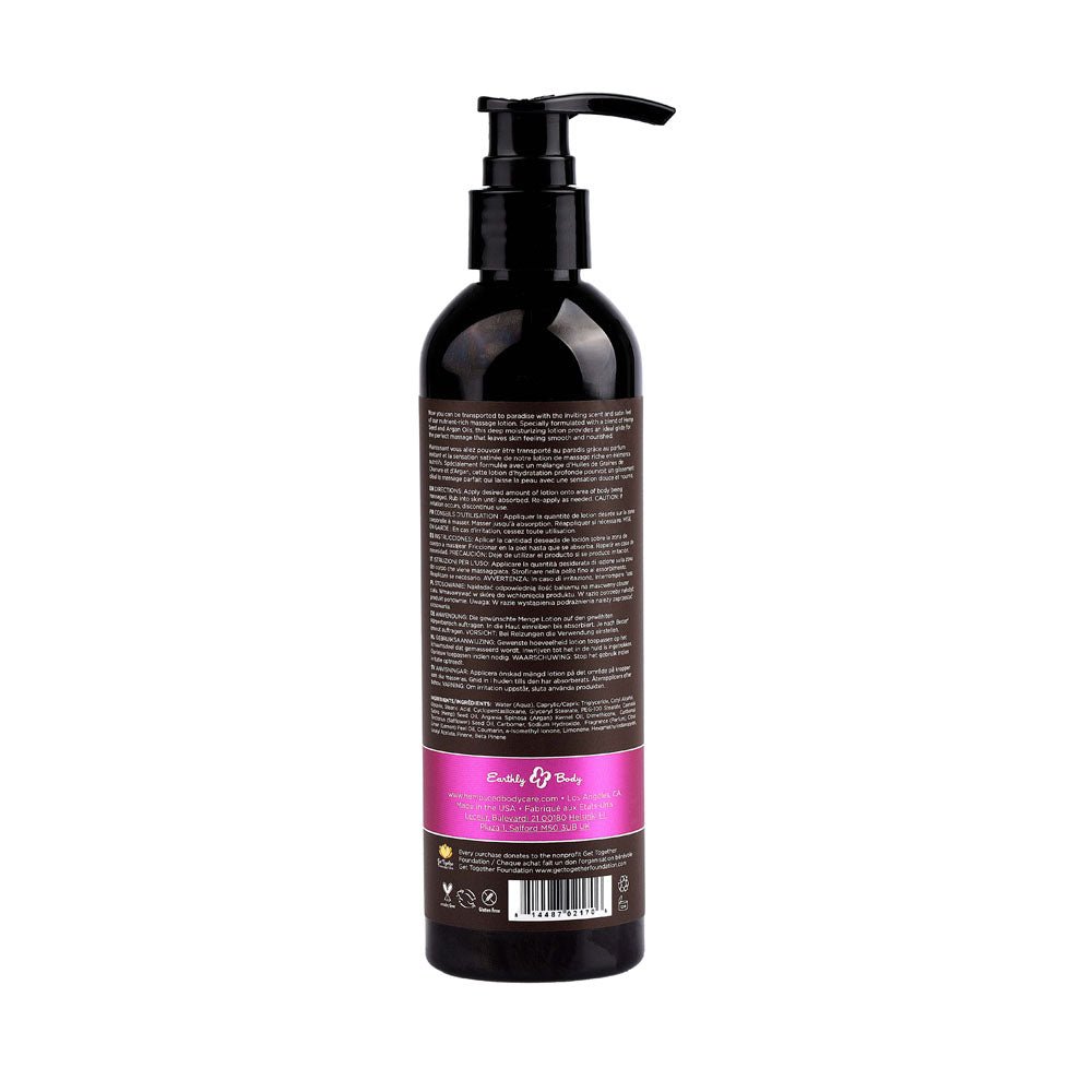 Hemp Seed Massage Lotion - Skinny Dip (Vanilla & Fairy Floss) Scented - 237 ml Bottle – Sex toys NZ by Naughtyhut. Discreet delivery nationwide.