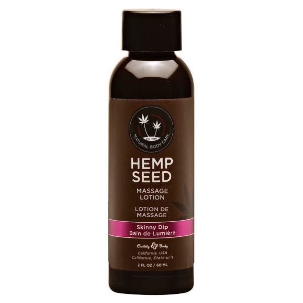 Hemp Seed Massage Lotion - Skinny Dip (Vanilla & Faiy Floss) Scented - 59 ml Bottle – Sex toys NZ by Naughtyhut. Discreet delivery nationwide.