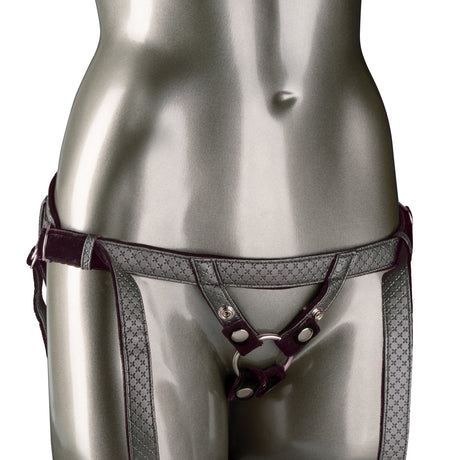 Buy Her Royal Harness The Regal Duchess - Pewter – Naughtyhut NZ sex toys online. Discreet delivery & top brands.