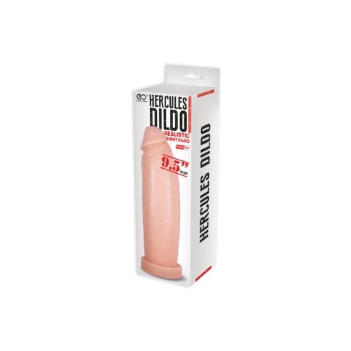 Hercules PVC Dildo 9.5" Flesh – Sex toys NZ by Naughtyhut. Discreet delivery nationwide.