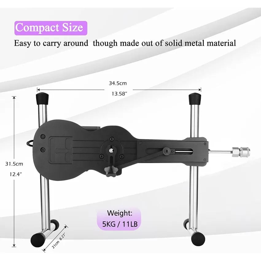 Hismith Mini Pro dimensions: 34.5 cm long, 31.5 cm high, 5 kg