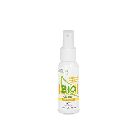Buy HOT BIO Cleaner Spray - Toy Cleaner Spray - 50 ml – Naughtyhut NZ sex toys online. Discreet delivery & top brands.