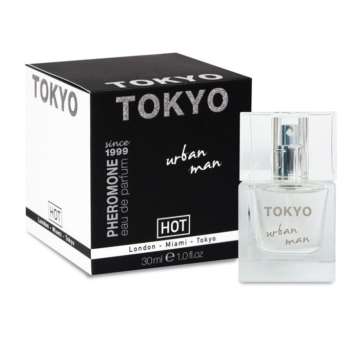 Buy Hot Pheromone Tokyo - Urban Man - Pheromone Cologne for Men - 30ml – Naughtyhut NZ sex toys online. Discreet delivery & top brands.
