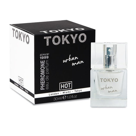 Buy Hot Pheromone Tokyo - Urban Man - Pheromone Cologne for Men - 30ml – Naughtyhut NZ sex toys online. Discreet delivery & top brands.