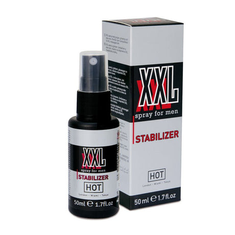 Buy HOT XXL Spray for Men - Stabiliser Spray for Men - 50 ml Tube – Naughtyhut NZ sex toys online. Discreet delivery & top brands.