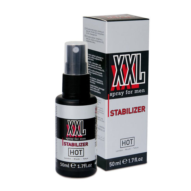 Buy HOT XXL Spray for Men - Stabiliser Spray for Men - 50 ml Tube – Naughtyhut NZ sex toys online. Discreet delivery & top brands.