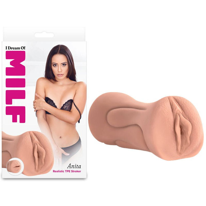 I Dream of MILF - Anita - Tan - Tan Vagina Stroker – Sex toys NZ by Naughtyhut. Discreet delivery nationwide.