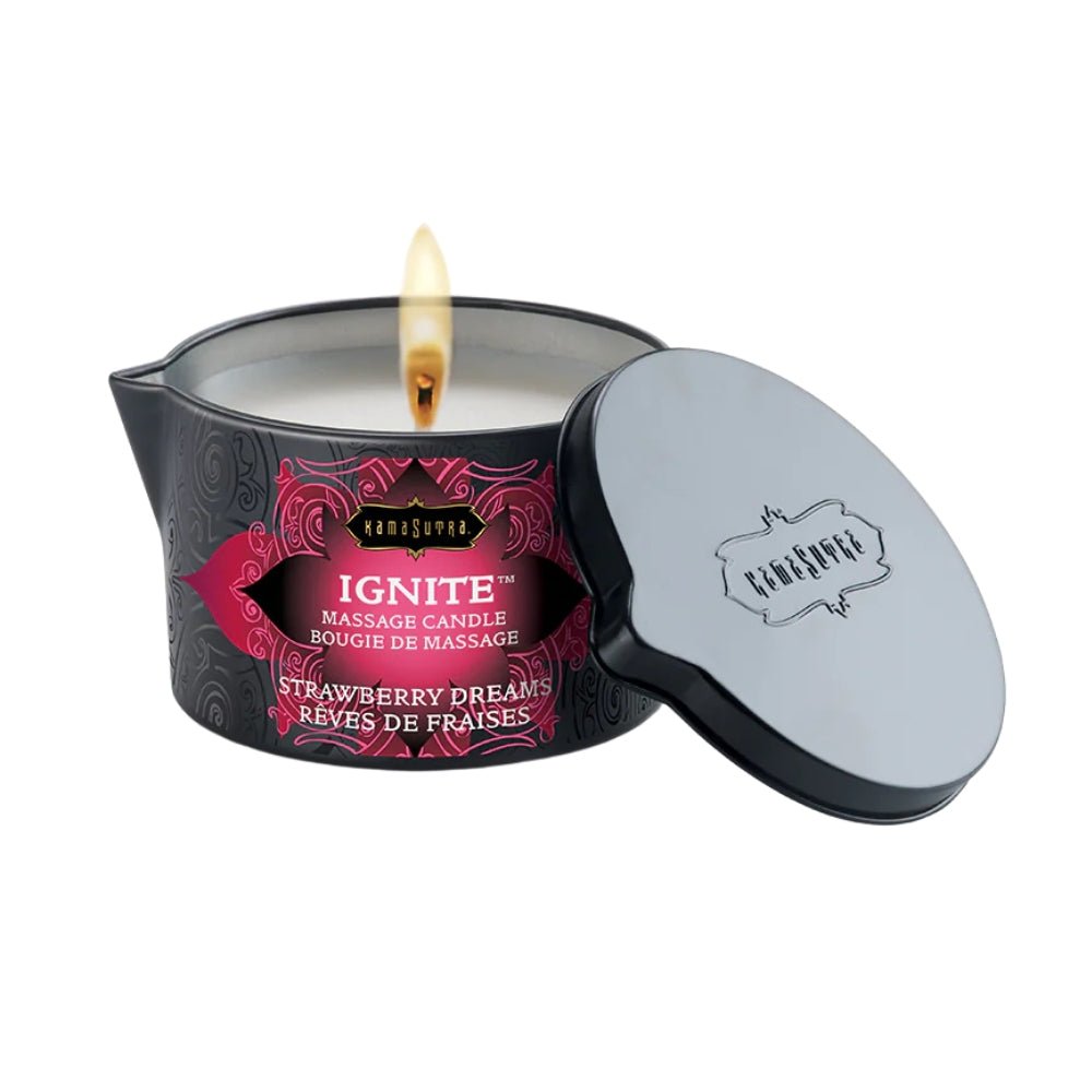 Buy Ignite Massage Candle – Naughtyhut NZ sex toys online. Discreet delivery & top brands.