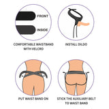 Buy Ingen Easy Strap - On Harness - Black Adjustable Strap - On Harness (No Probe Included) – Naughtyhut NZ sex toys online. Discreet delivery & top brands.