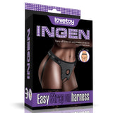Buy Ingen Easy Strap - On Harness - Black Adjustable Strap - On Harness (No Probe Included) – Naughtyhut NZ sex toys online. Discreet delivery & top brands.