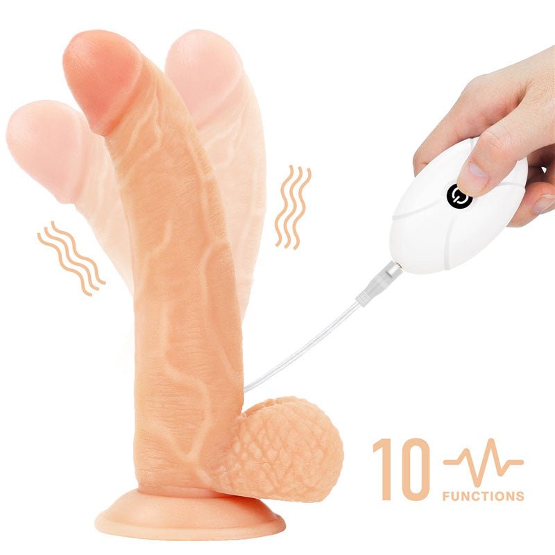 Ingen Vibrating Easy Strap - On Set - Flesh 21.6 cm (8.5'') Vibrating Strap - On – Sex toys NZ by Naughtyhut. Discreet delivery nationwide.