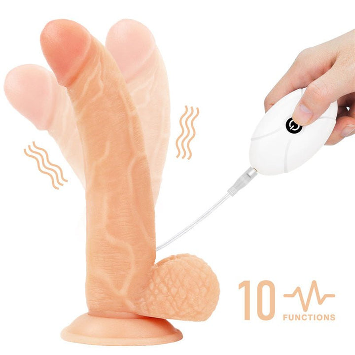 Ingen Vibrating Easy Strap - On Set - Flesh 21.6 cm (8.5'') Vibrating Strap - On – Sex toys NZ by Naughtyhut. Discreet delivery nationwide.