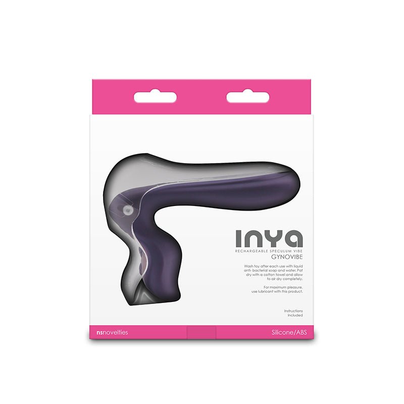 INYA GynoVibe - Grey USB Rechargeable Speculum Vibrator – Sex toys NZ by Naughtyhut. Discreet delivery nationwide.