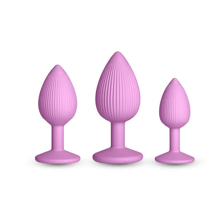INYA Triple Ace Kit - Blush - Pink Butt Plugs - Set of 3 Sizes – Sex toys NZ by Naughtyhut. Discreet delivery nationwide.